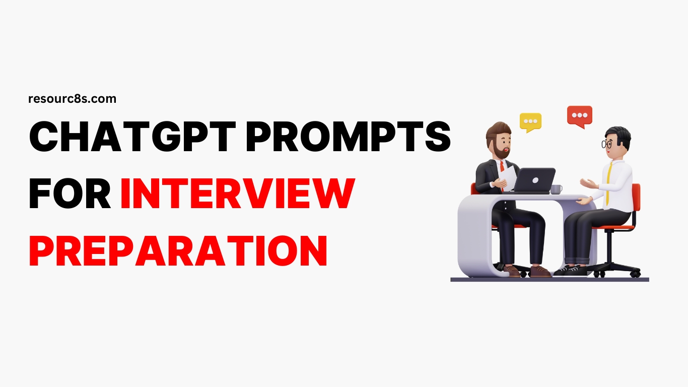 Chat GPT Prompts for Interview Preparation